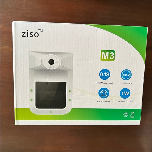 Non-contact Wall Mounted Infrared Forehead Thermometer with Alarm - Picture 2 of 8